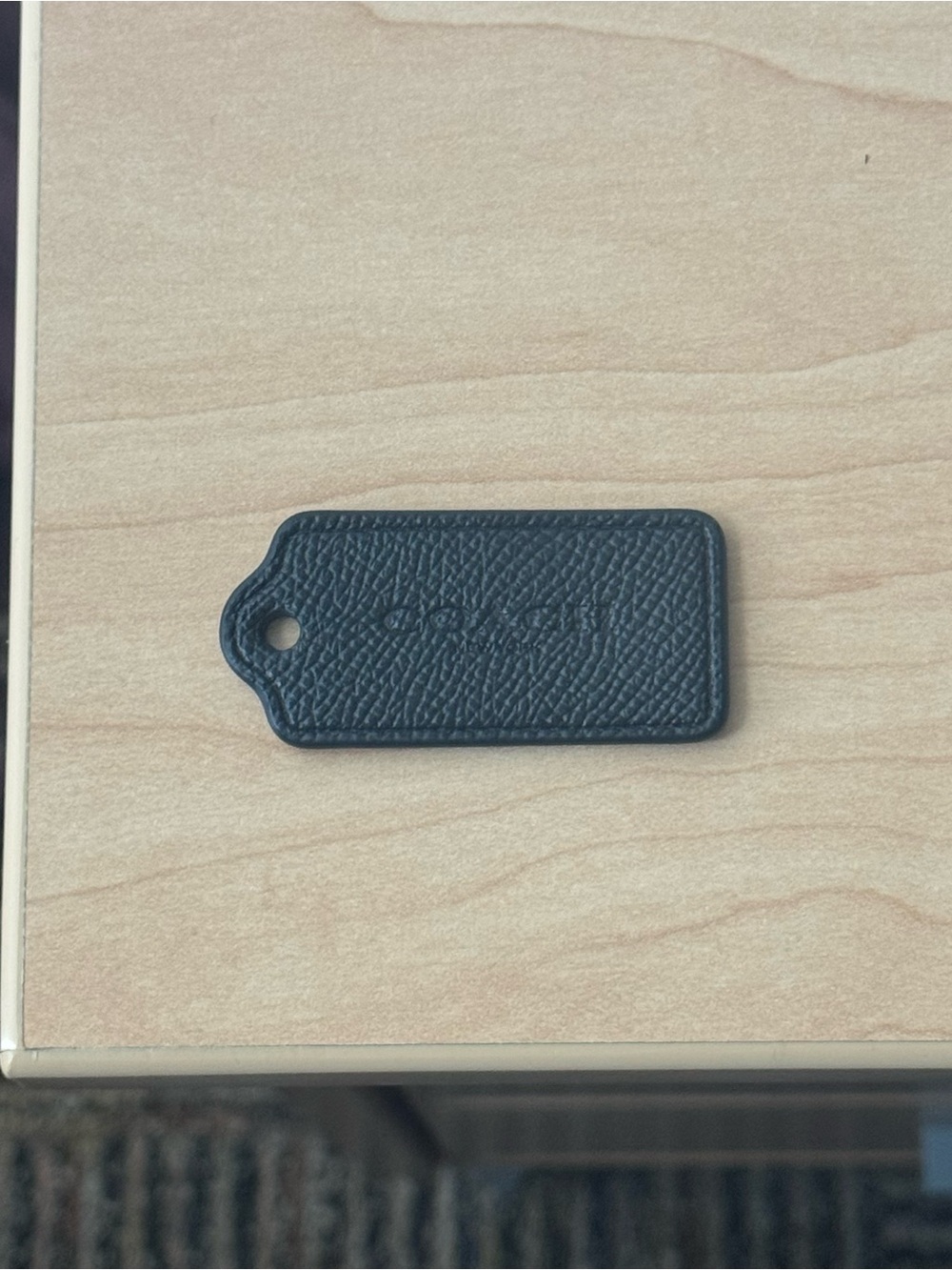 Coach Leather tag